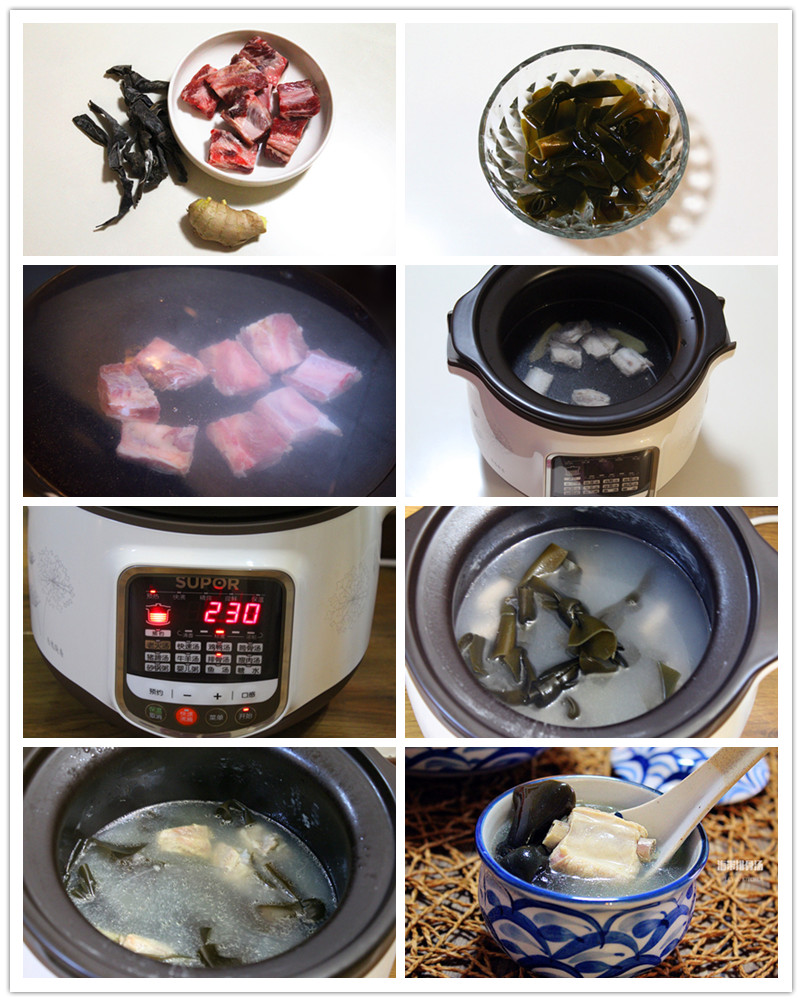 食材放锅里一键即成秋天干燥要多喝汤开元棋牌试玩6道用电饭锅炖的汤把(图4)