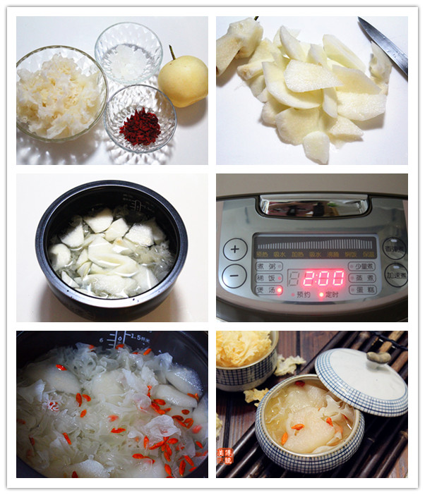 食材放锅里一键即成秋天干燥要多喝汤开元棋牌试玩6道用电饭锅炖的汤把(图10)