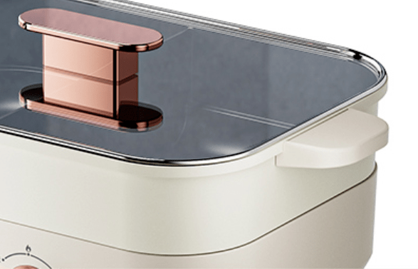 足！45L黄金容量旋钮控温涮炒煎炖焖蒸也能轻松搞定！开元棋牌自带鸳鸯锅的分体式电火锅清汤党和麻辣党都满(图8)